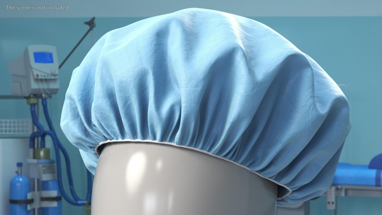 3D Medical Hair Caps Collection model