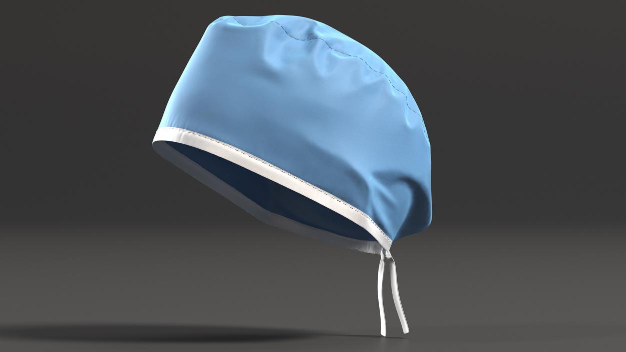 3D Medical Hair Caps Collection model