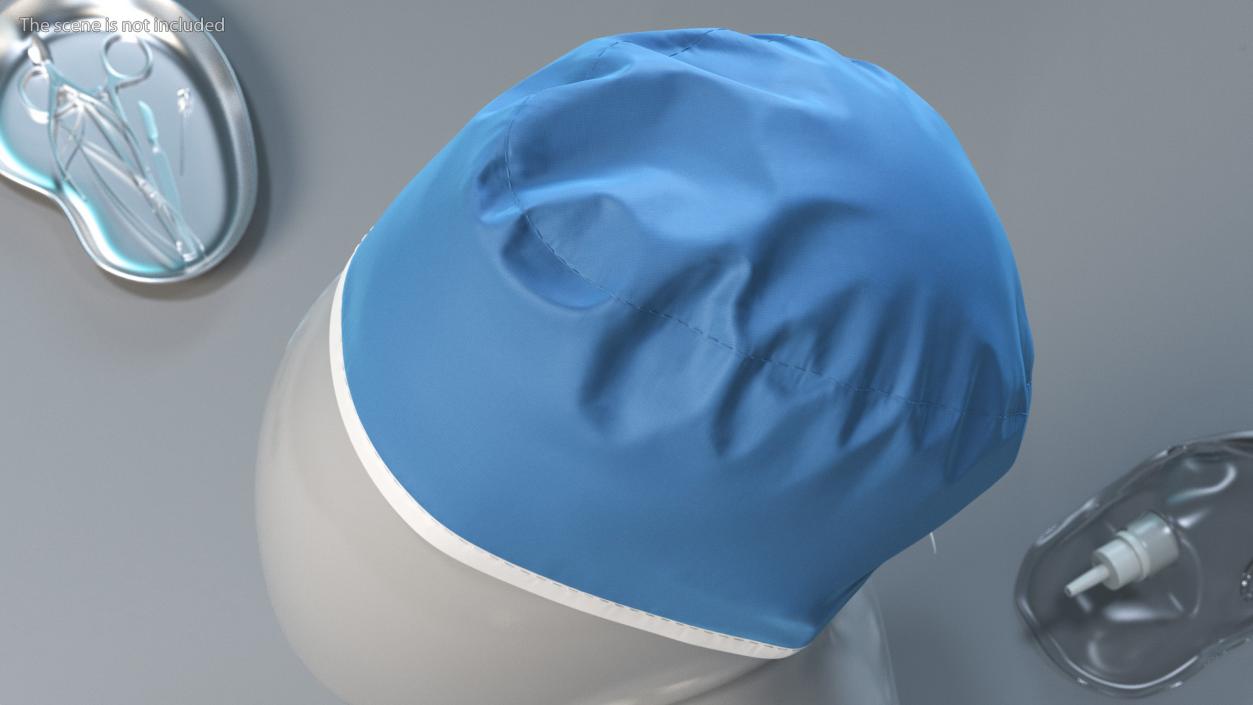 3D Medical Hair Caps Collection model