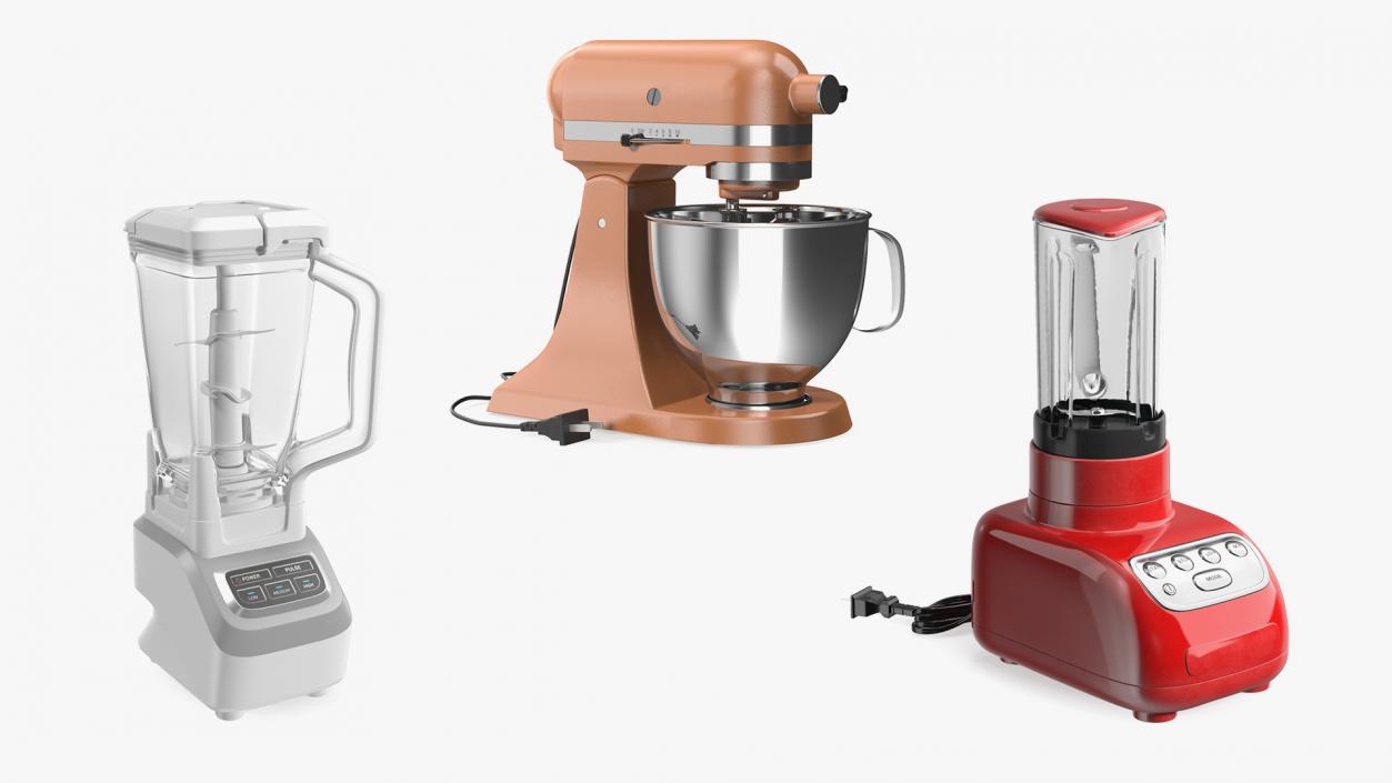 3D model Blender Mixers Collection