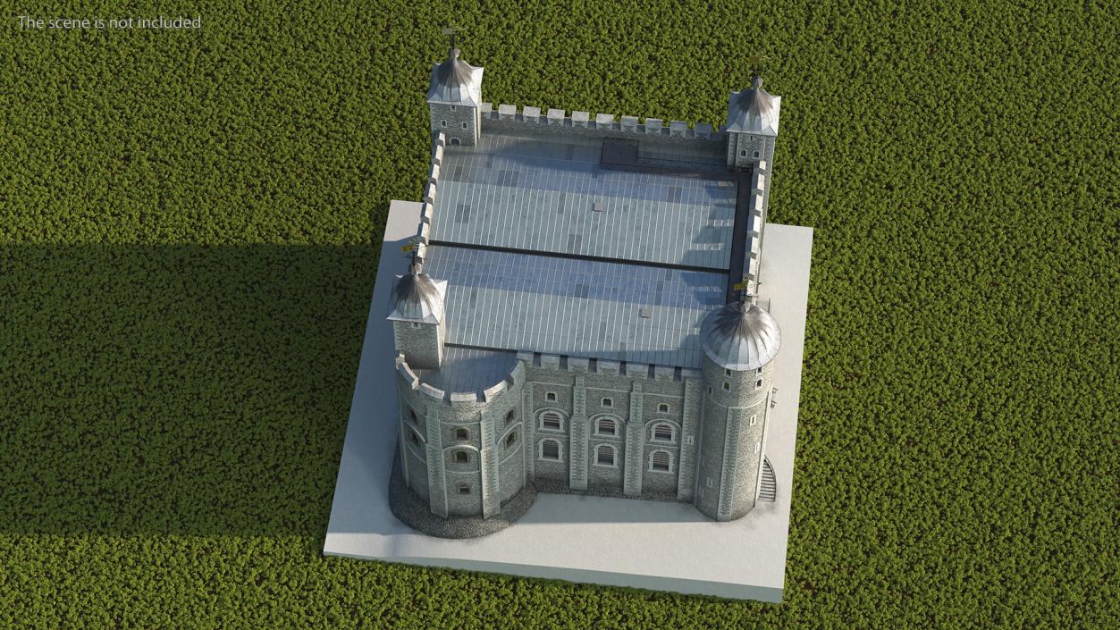 3D model Medieval Castle