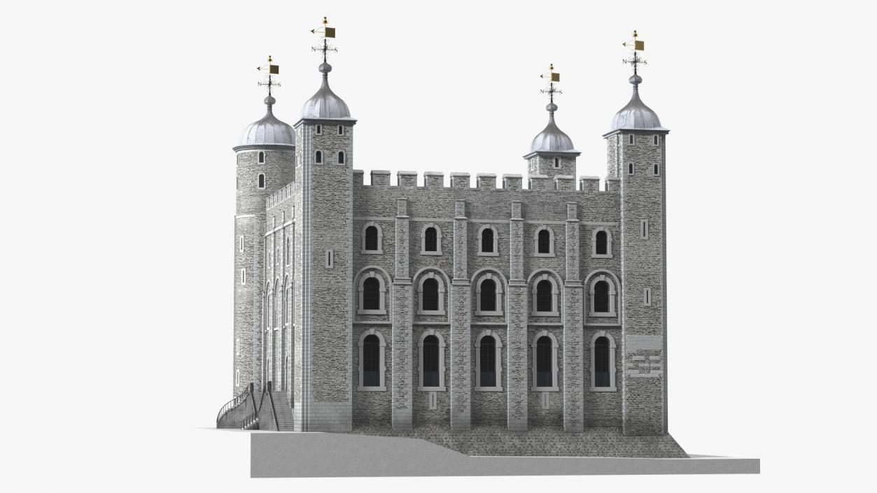 3D model Medieval Castle