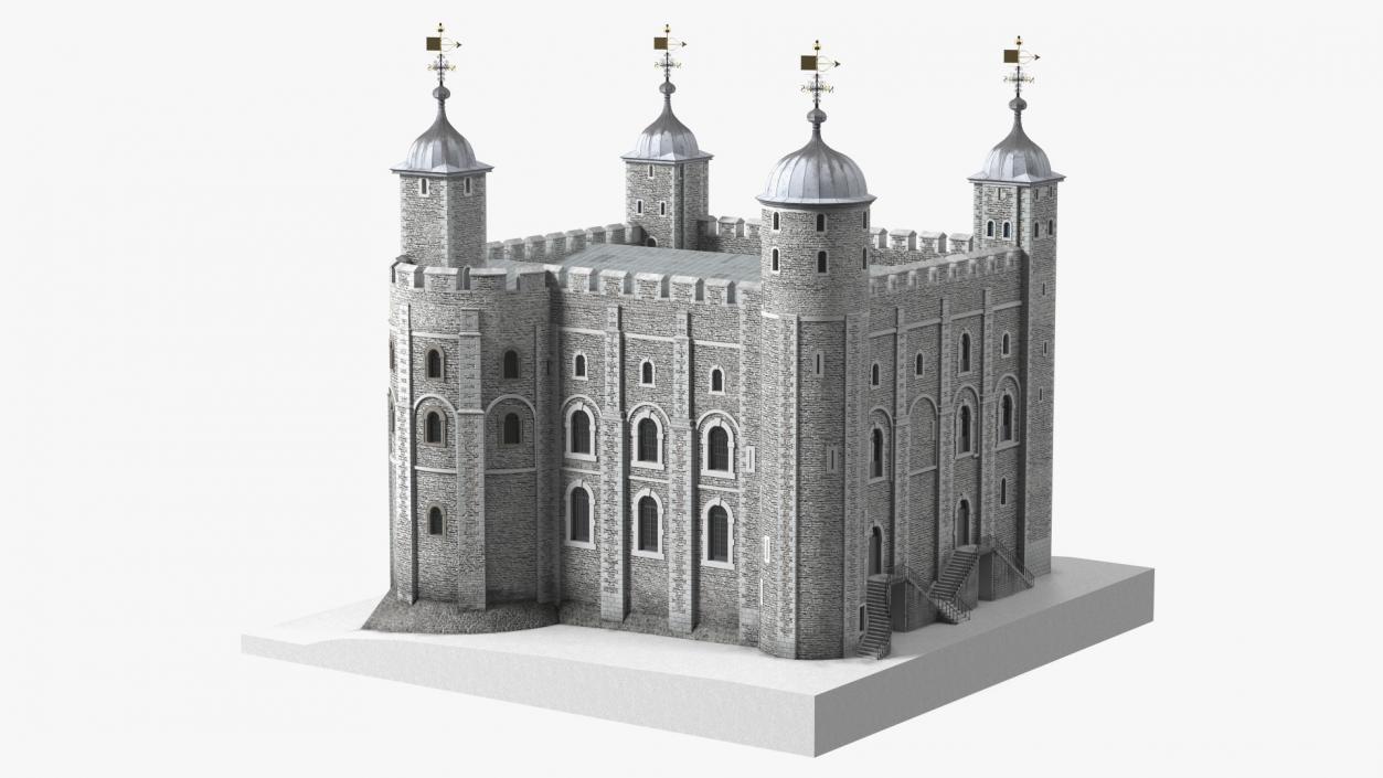 3D model Medieval Castle