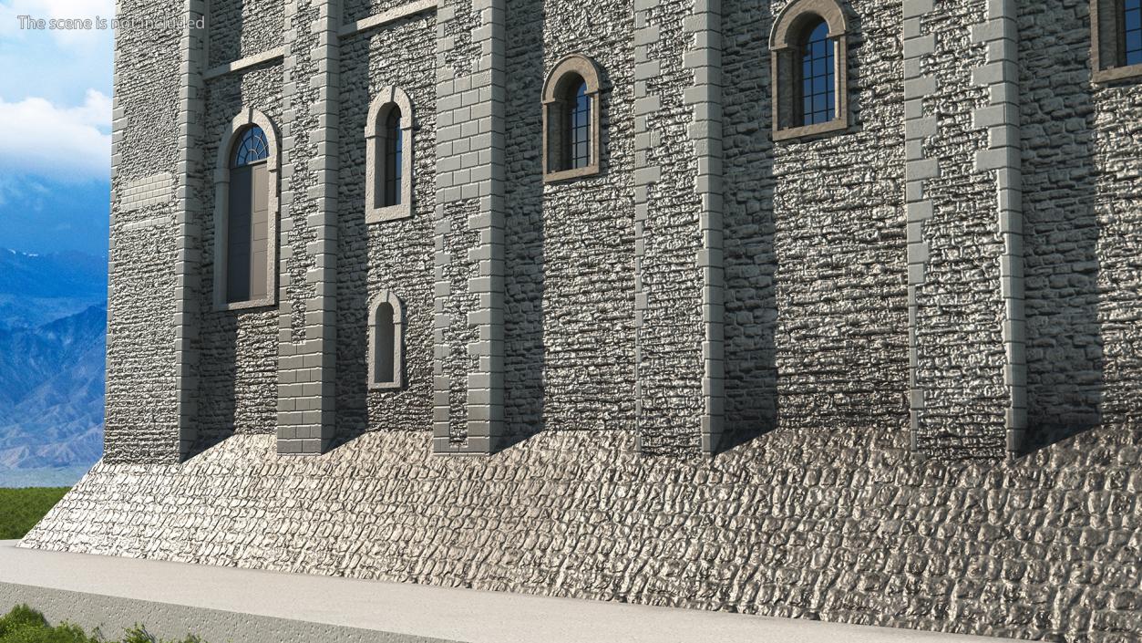 3D model Medieval Castle