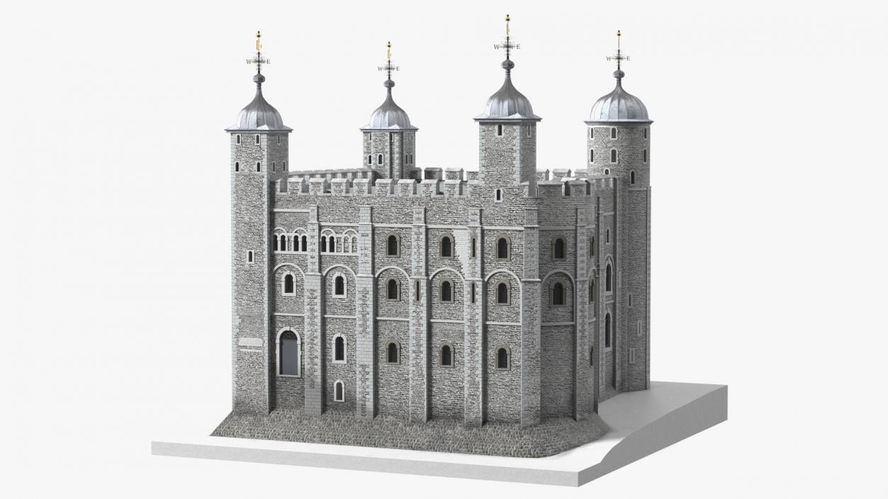 3D model Medieval Castle