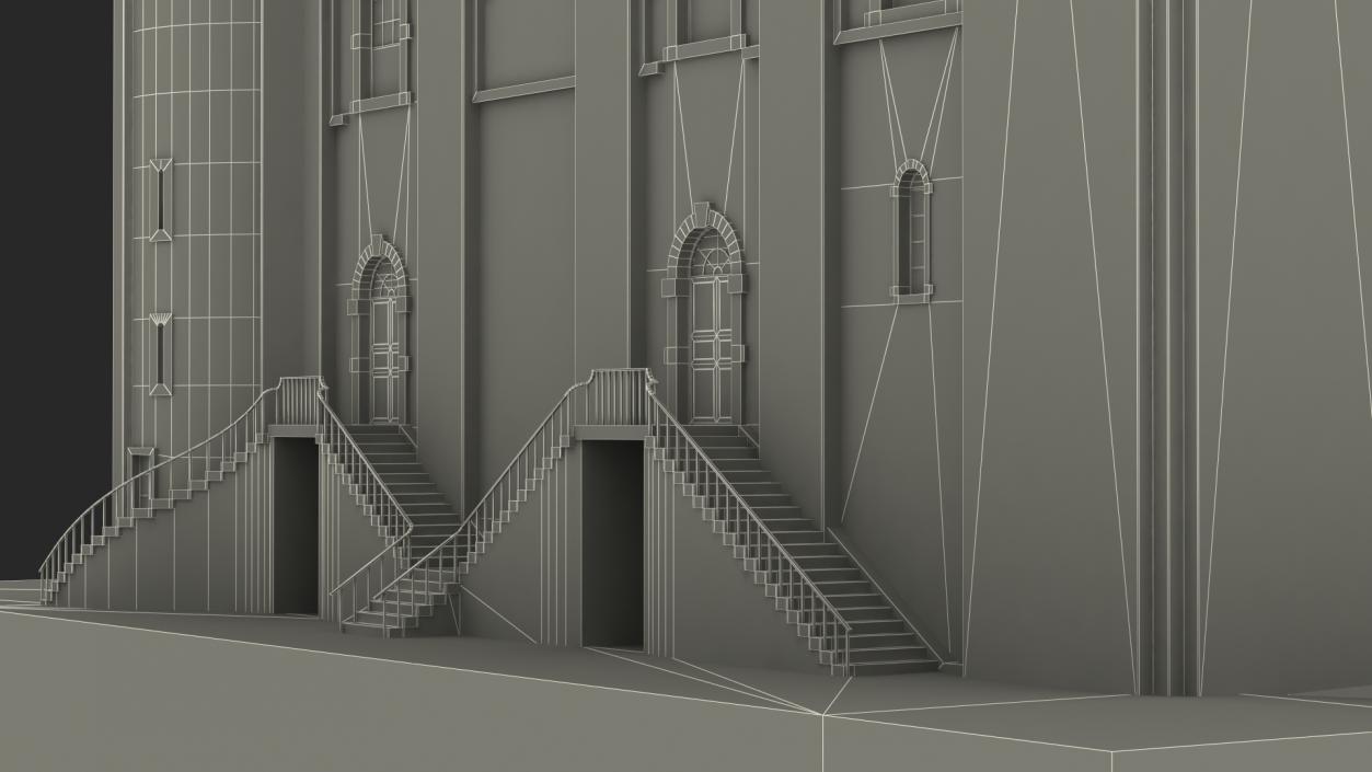 3D model Medieval Castle