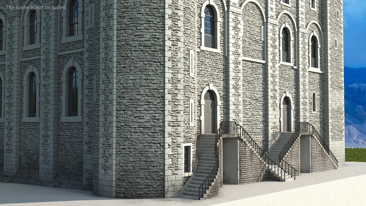 3D model Medieval Castle