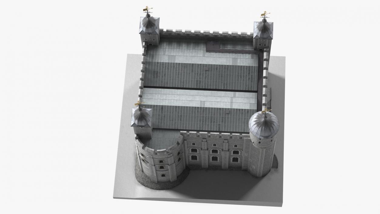 3D model Medieval Castle