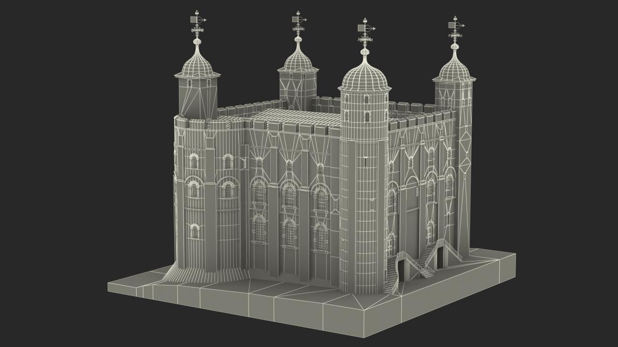 3D model Medieval Castle