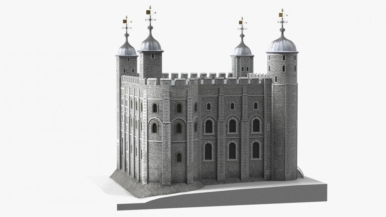 3D model Medieval Castle