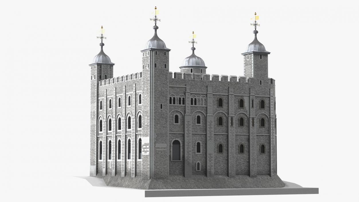 3D model Medieval Castle