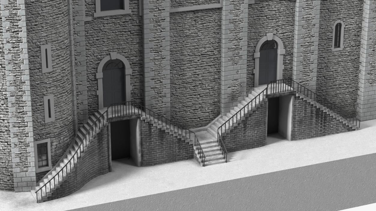 3D model Medieval Castle