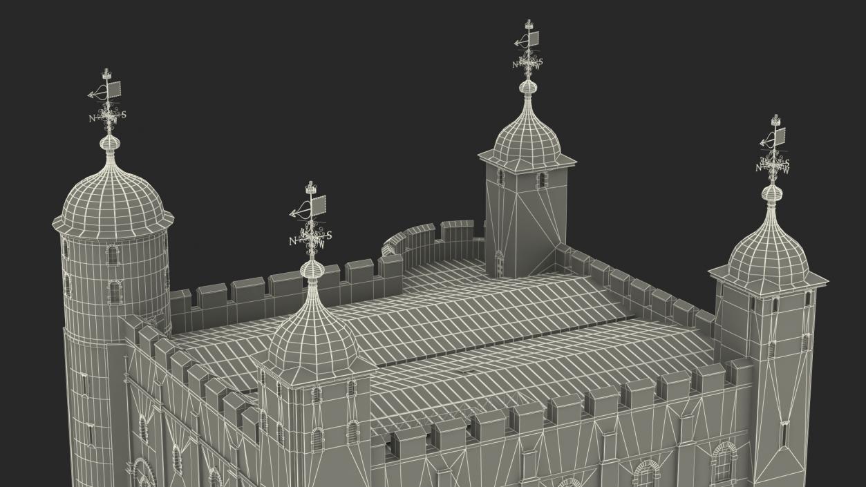 3D model Medieval Castle