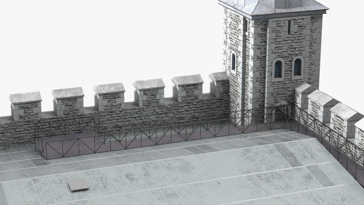 3D model Medieval Castle