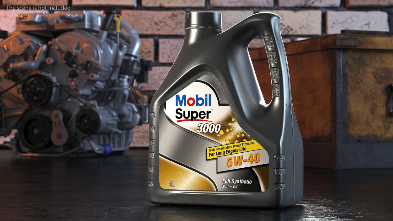 3D Mobil Super 3000 4L Bottle