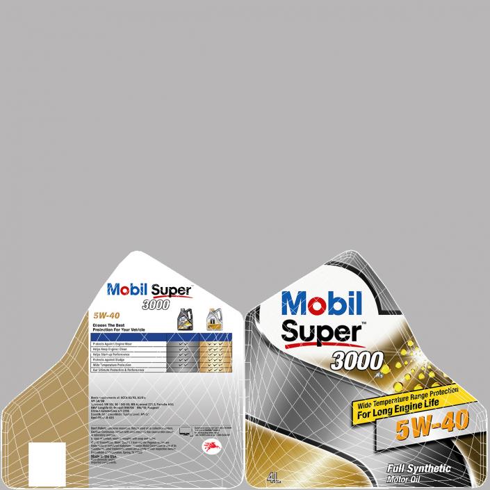 3D Mobil Super 3000 4L Bottle