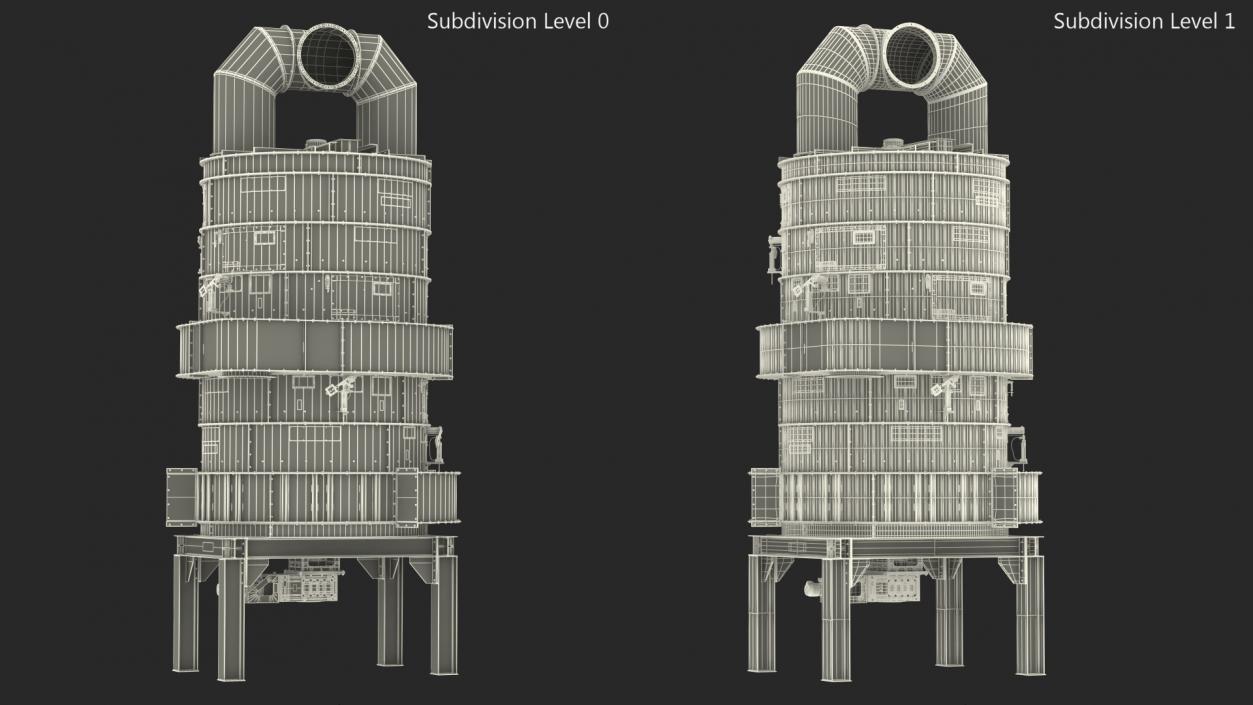 Fragola Corn Roasting Machine 3D model