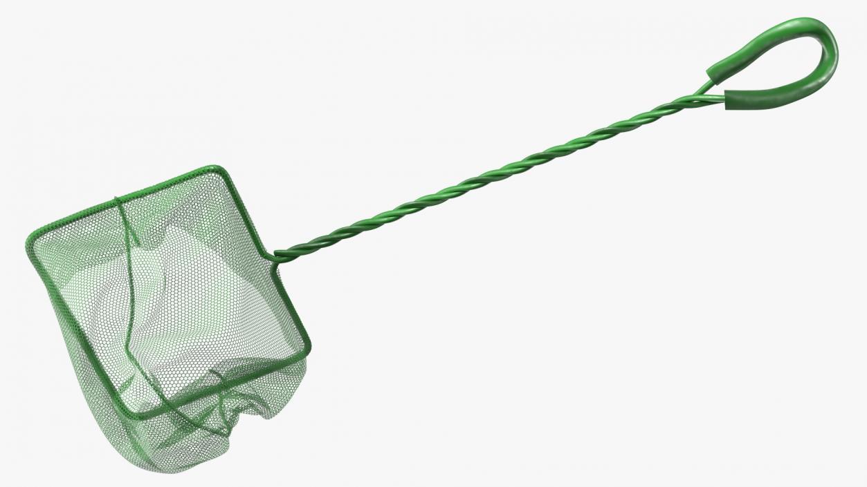 Aquarium Square Fish Net 3D model