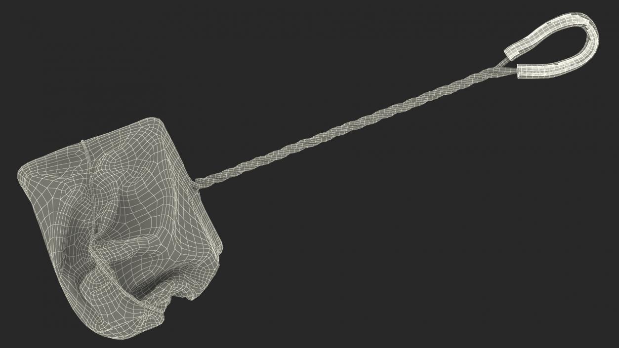 Aquarium Square Fish Net 3D model