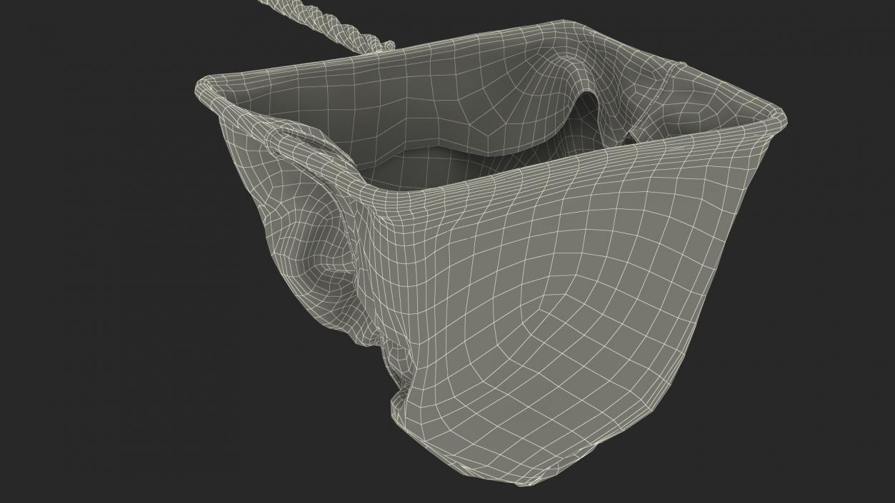 Aquarium Square Fish Net 3D model