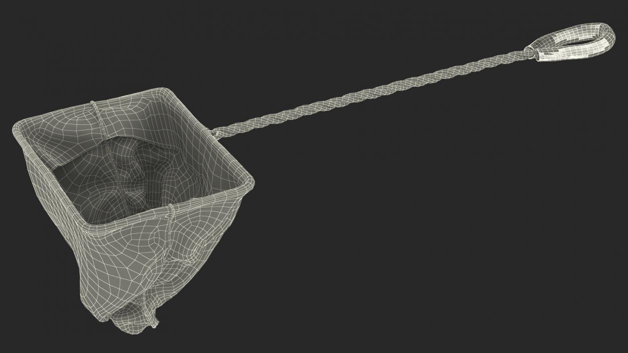 Aquarium Square Fish Net 3D model