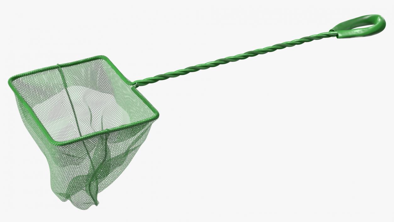 Aquarium Square Fish Net 3D model