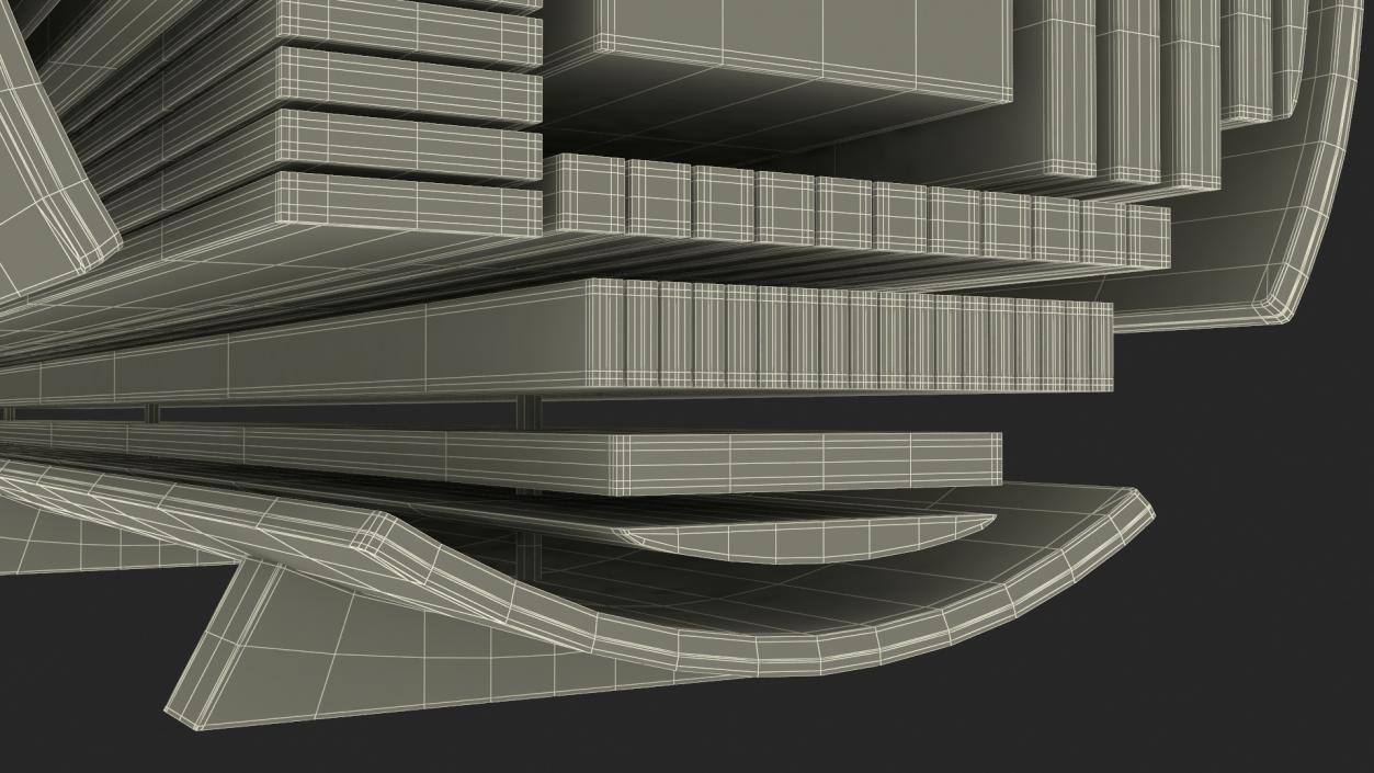 Log Cross Section 2 3D model