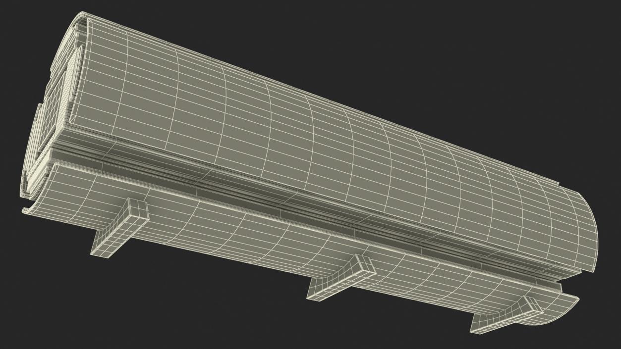 Log Cross Section 2 3D model