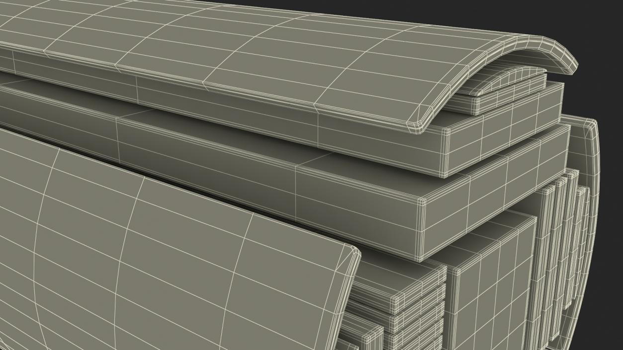 Log Cross Section 2 3D model