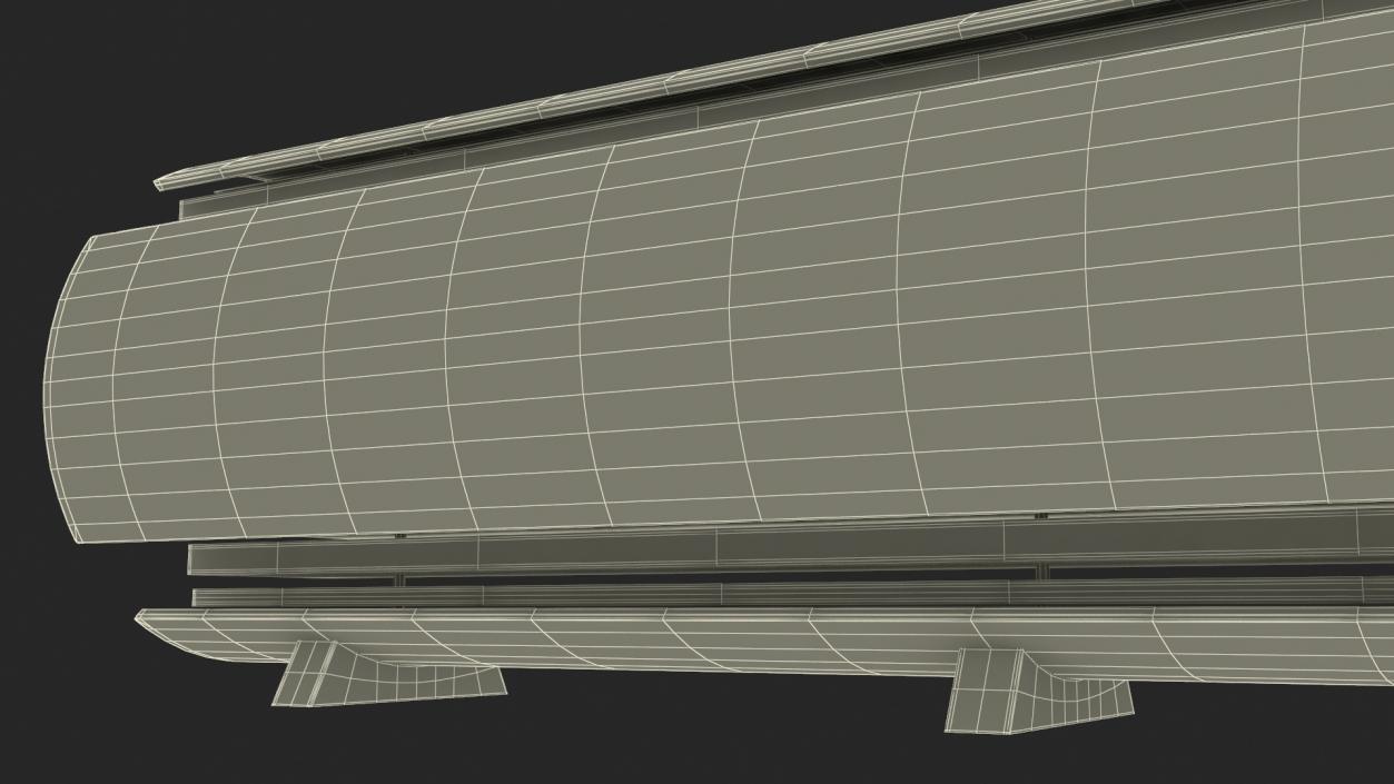 Log Cross Section 2 3D model