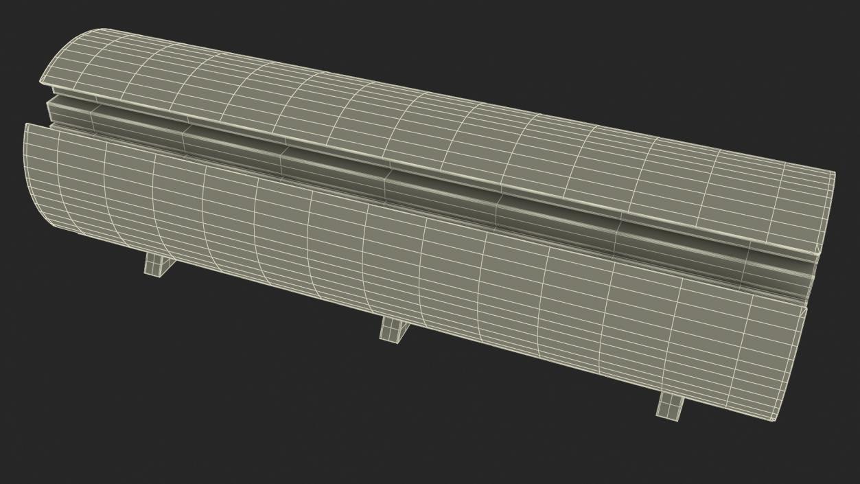 Log Cross Section 2 3D model