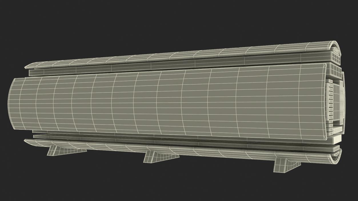 Log Cross Section 2 3D model