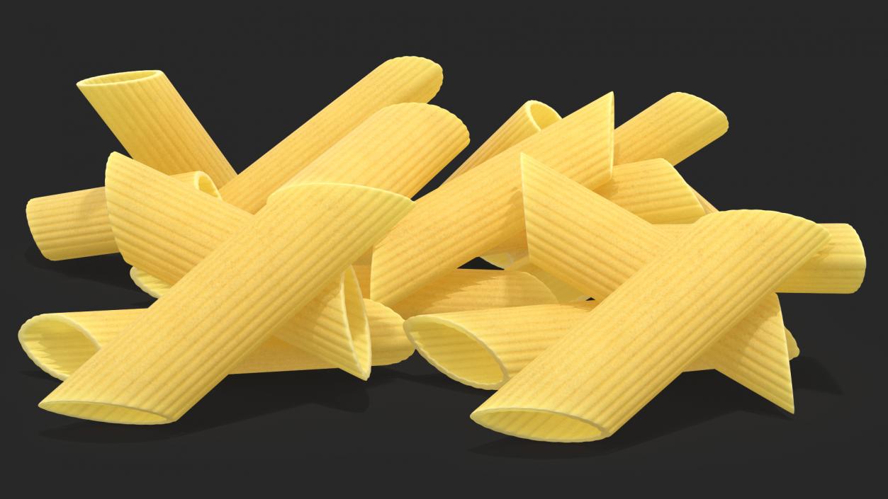 3D Penne Pasta