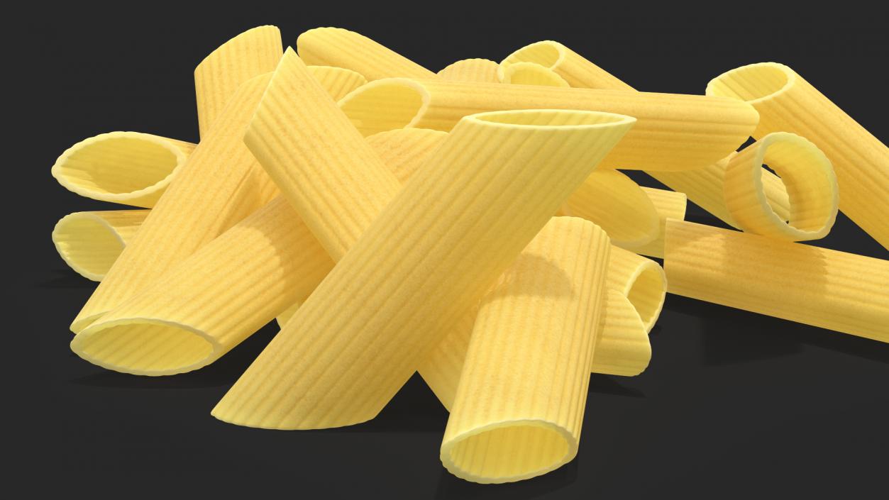 3D Penne Pasta