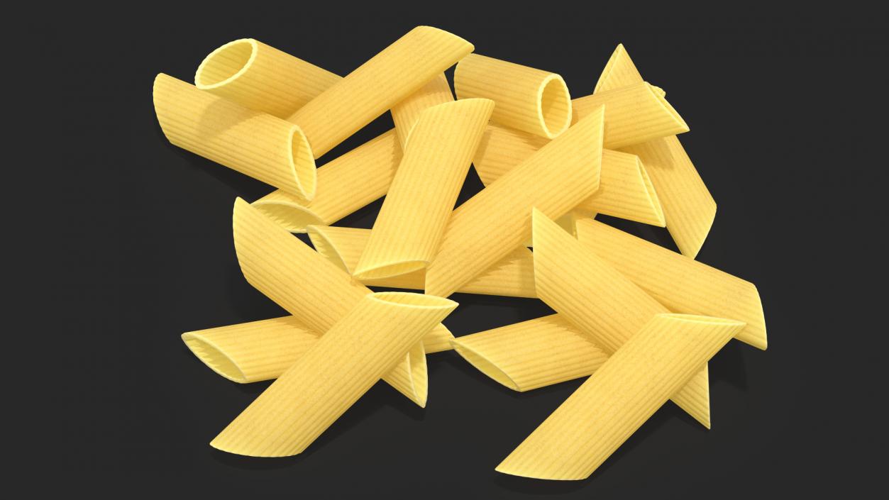 3D Penne Pasta