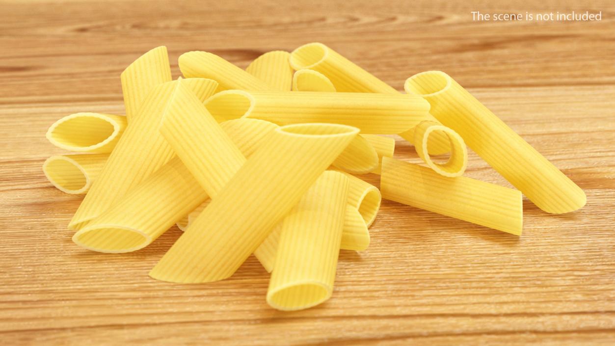 3D Penne Pasta