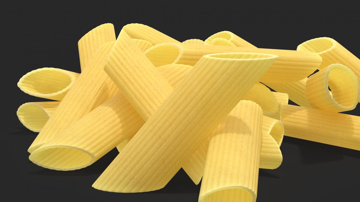 3D Penne Pasta