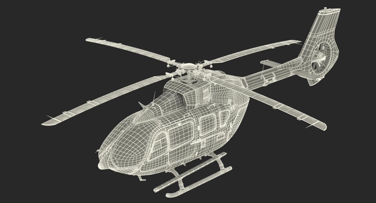 Rigged Private Helicopters Collection 2 3D model