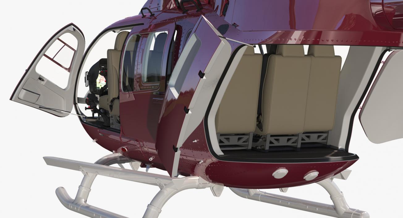 Rigged Private Helicopters Collection 2 3D model