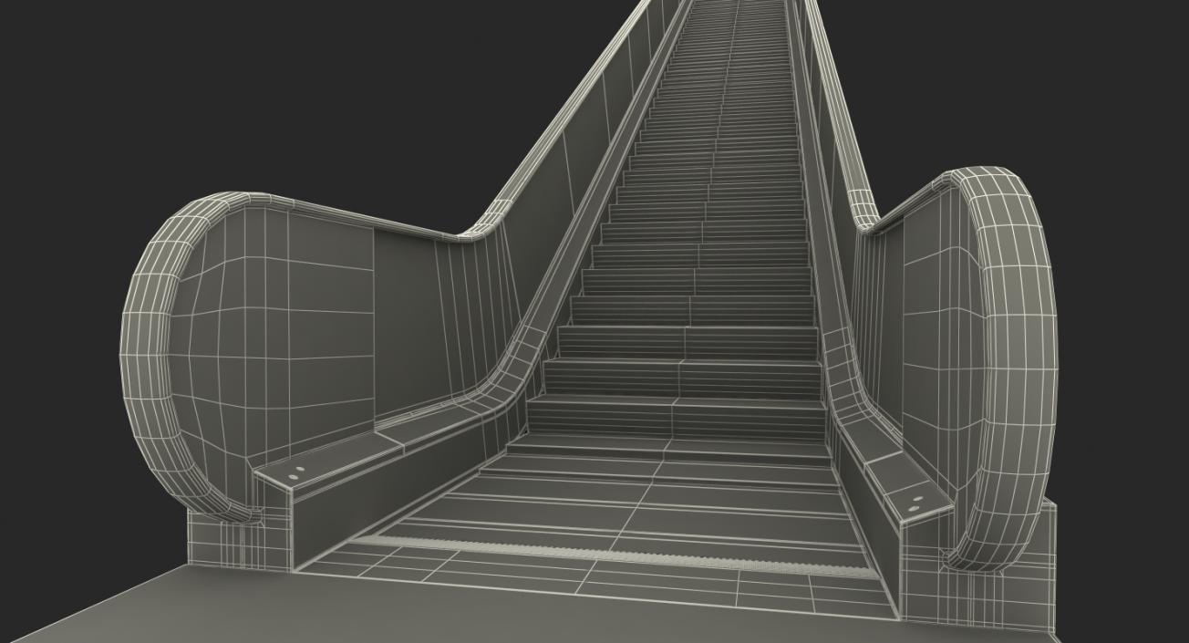 3D Subway Escalator