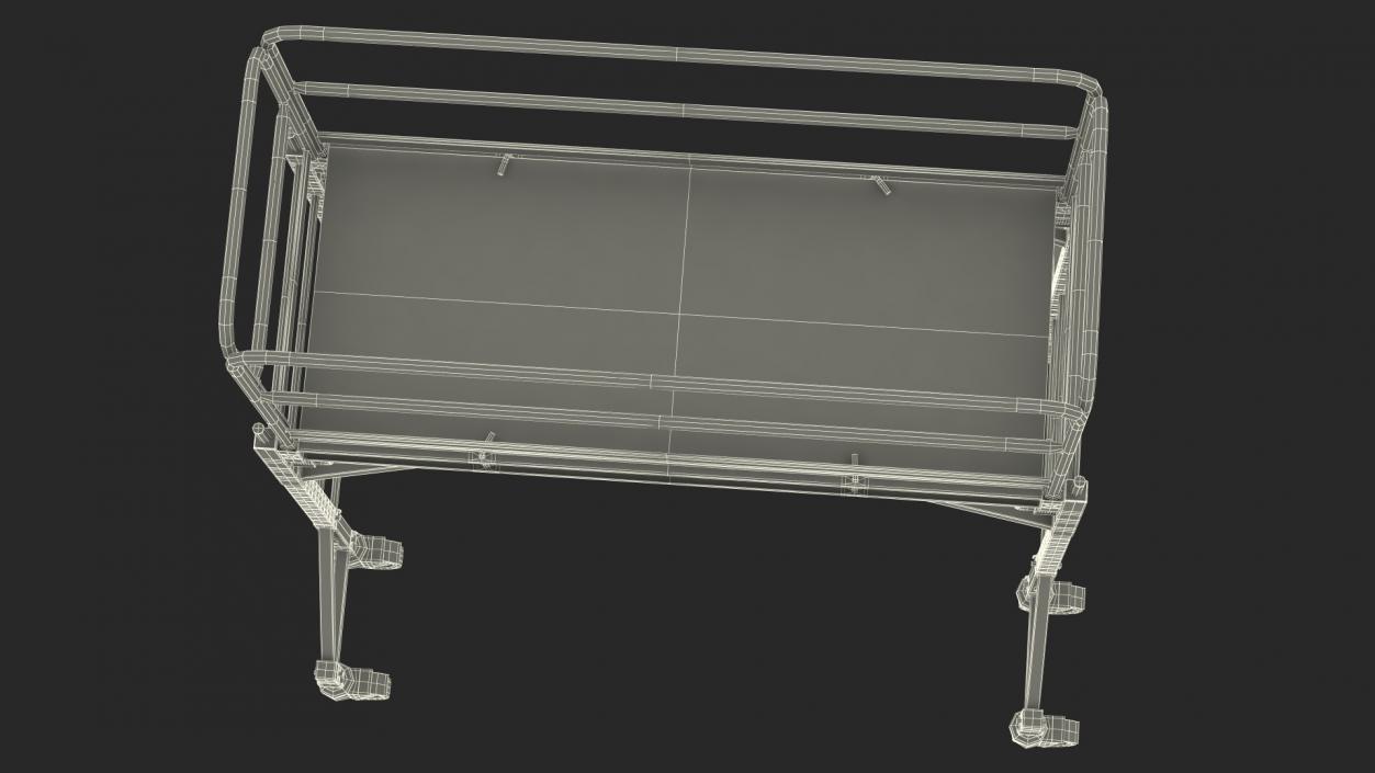 Multi Purpose Scaffold Yellow 3D model