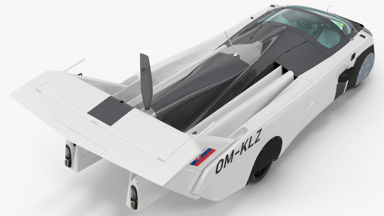 3D AirCar Transported model