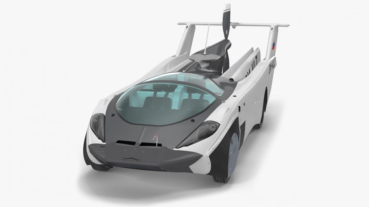 3D AirCar Transported model