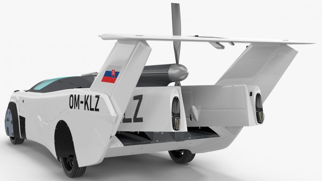 3D AirCar Transported model