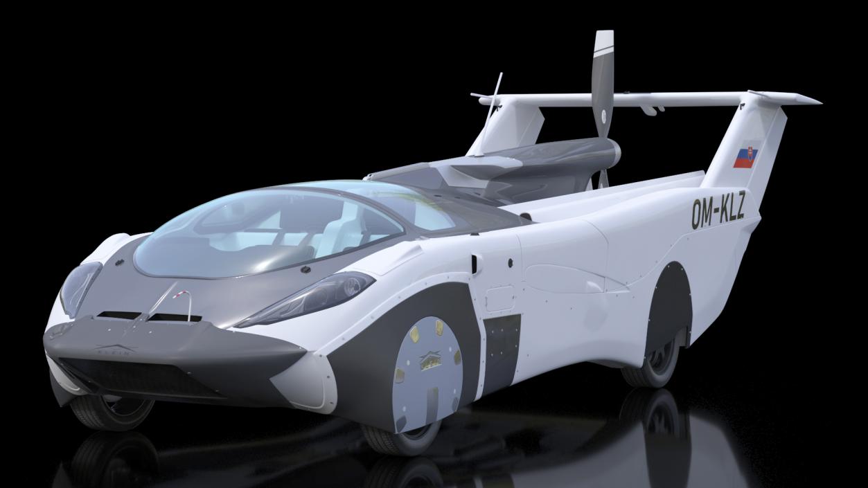 3D AirCar Transported model