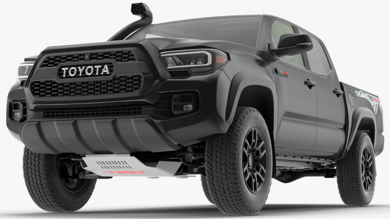 3D model Toyota Tacoma TRD Pro Midnight Black Metallic 2021