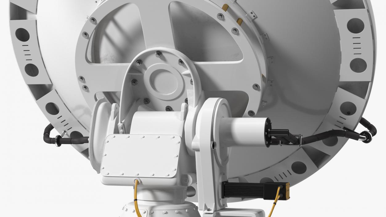 3D model X Band Polarimetric Doppler Mobile Radar