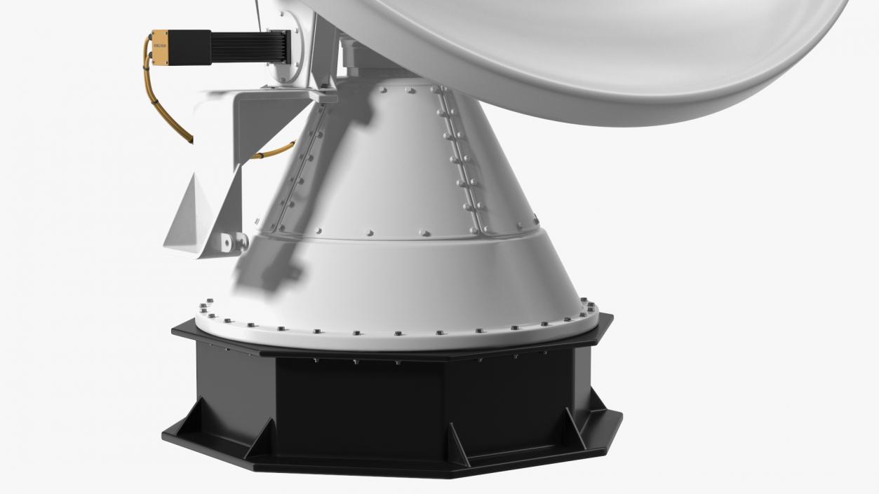 3D model X Band Polarimetric Doppler Mobile Radar