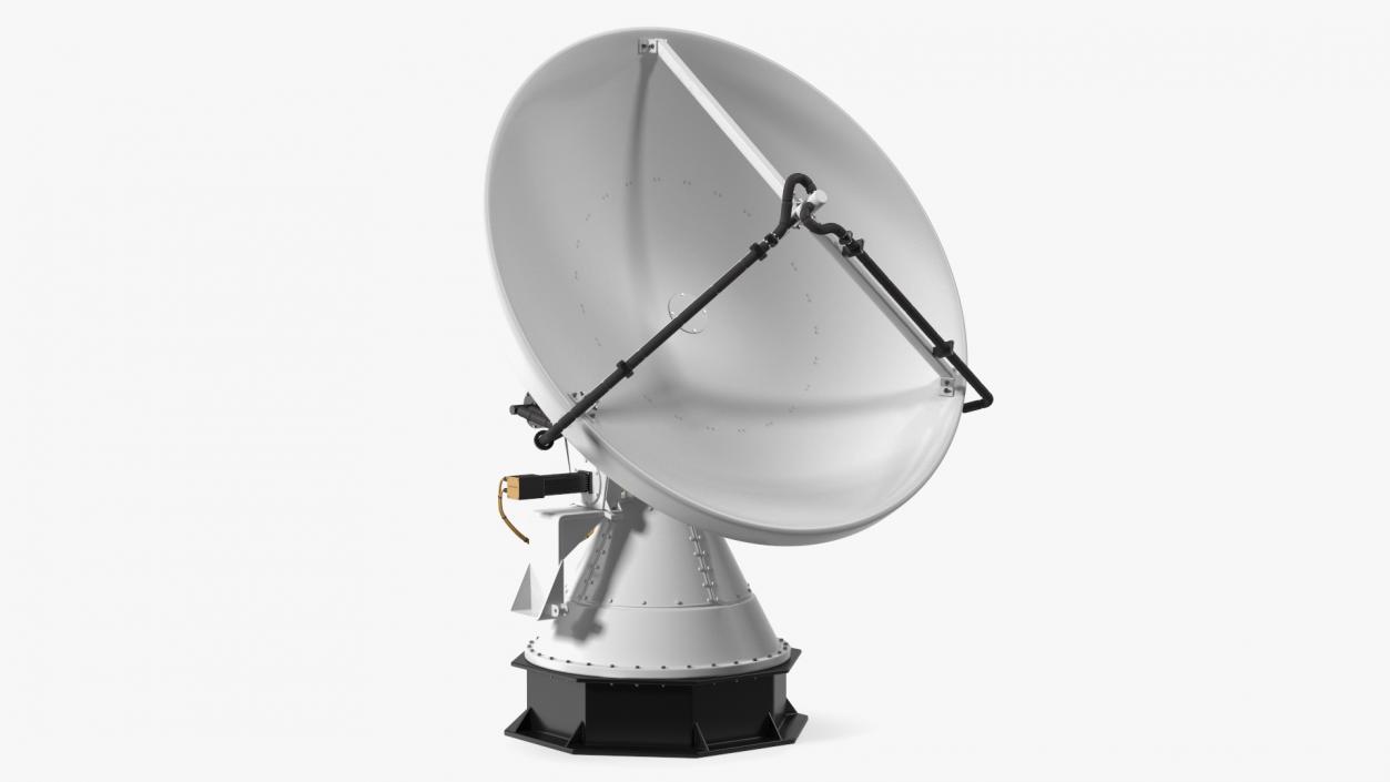 3D model X Band Polarimetric Doppler Mobile Radar