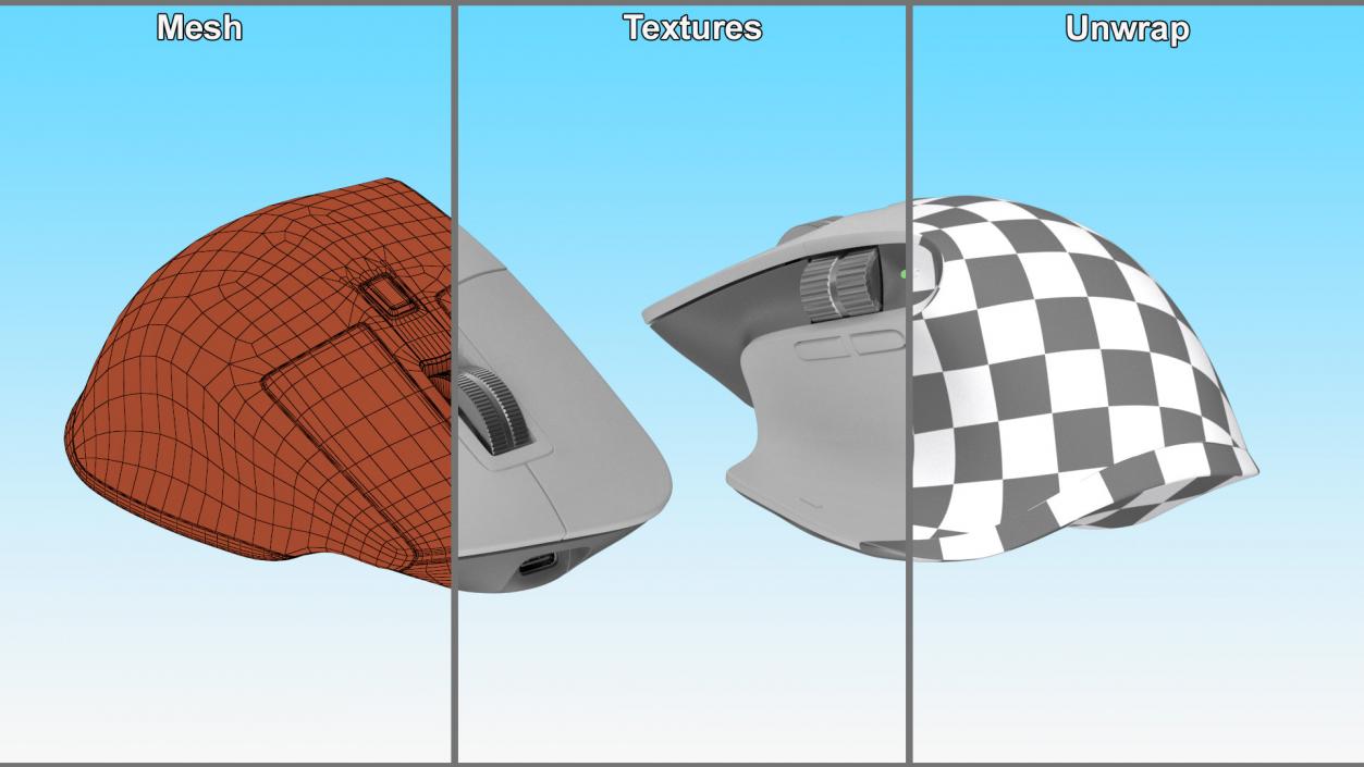 3D Performance Wireless Mouse 2 model